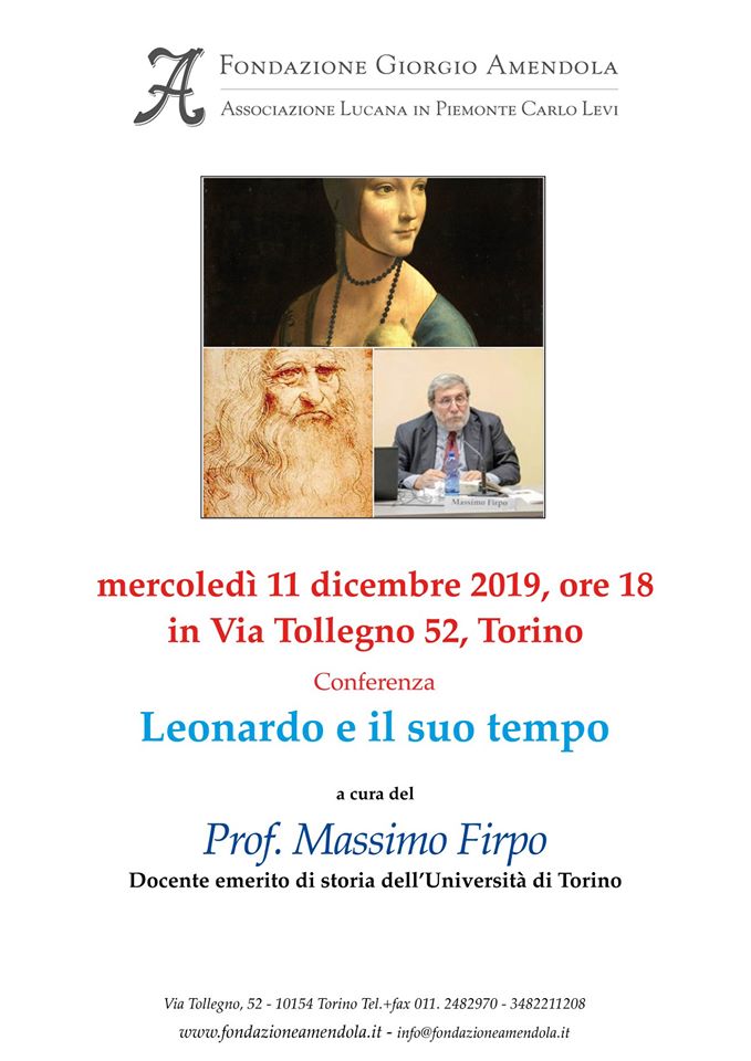 Conferenza: Leonardo e il suo tempo