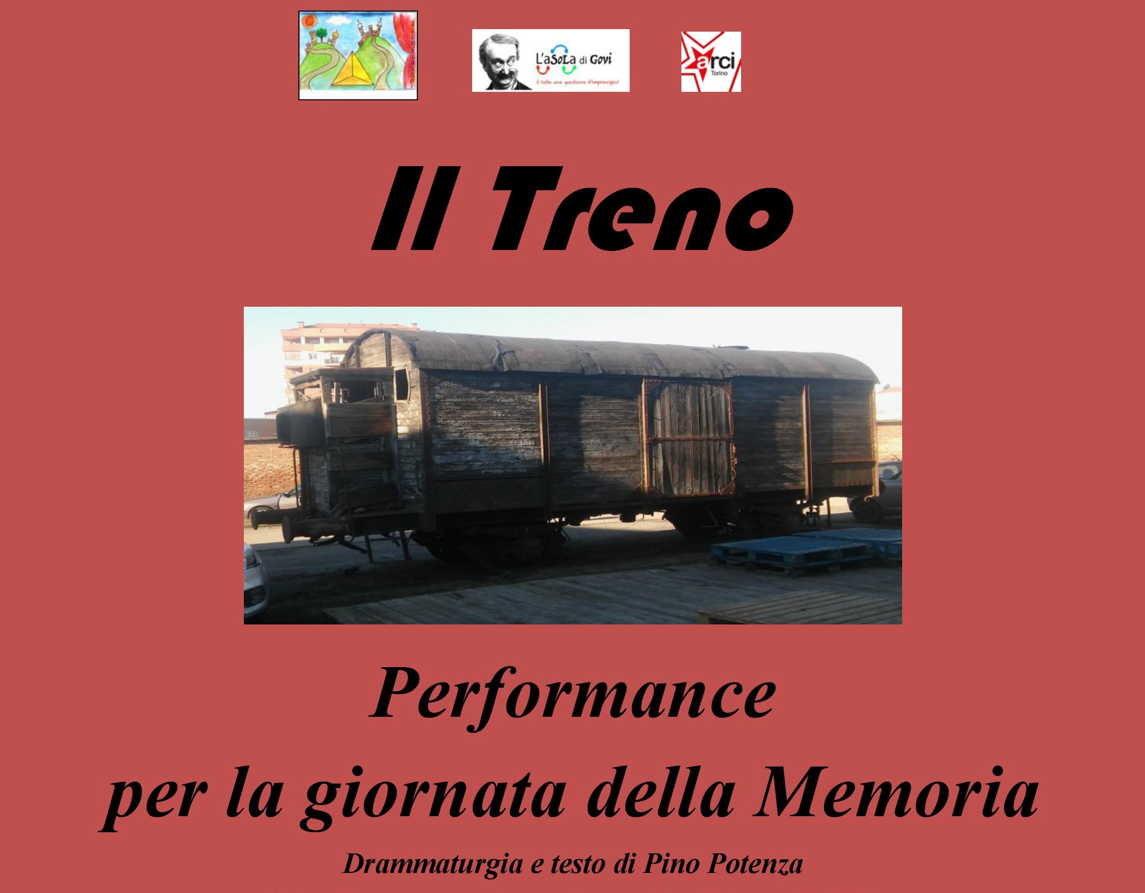 Il Treno. Performance per la Giornata della Memoria