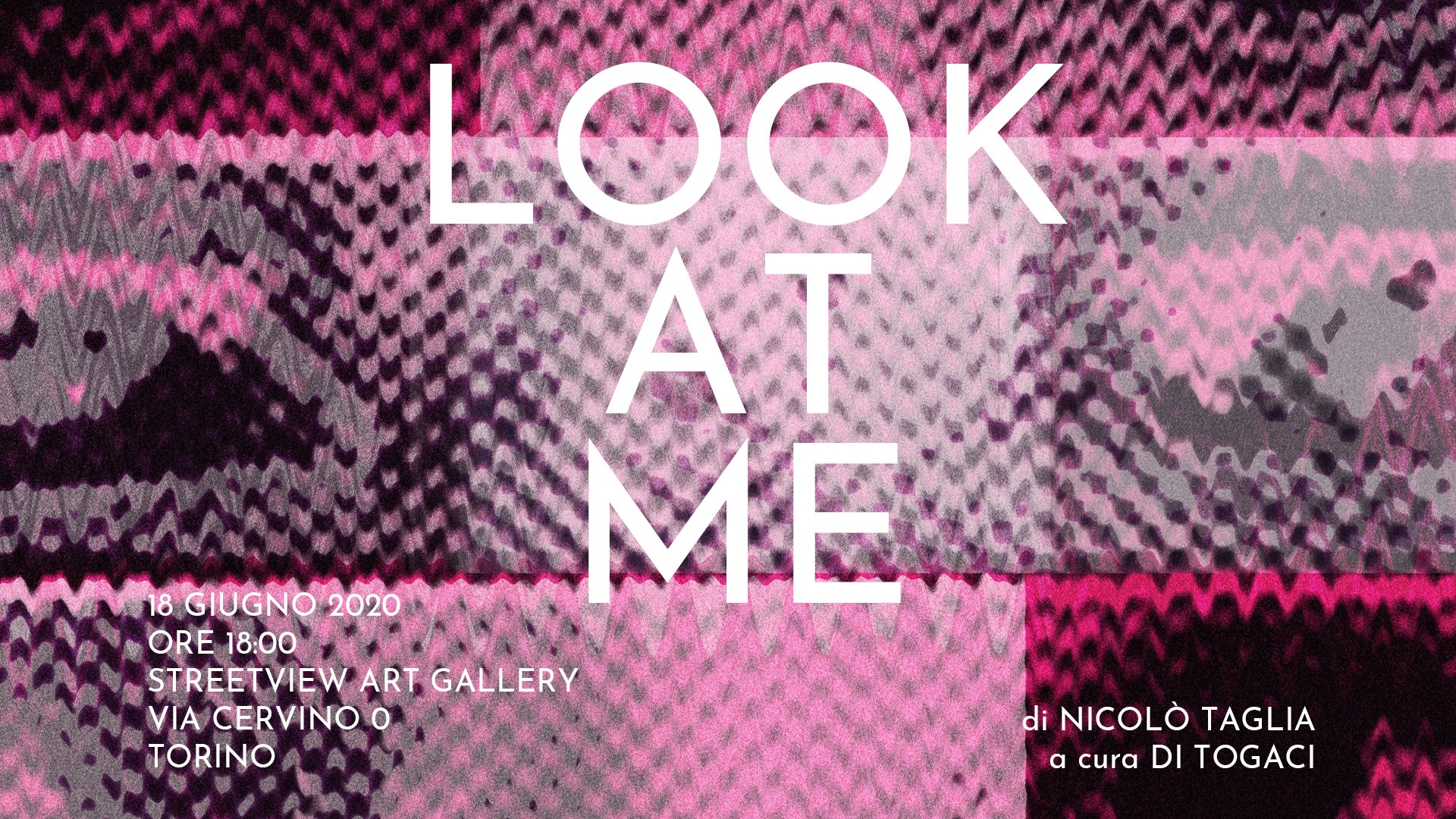 LOOK AT ME - serrande d\'artista- di Nicolò Taglia