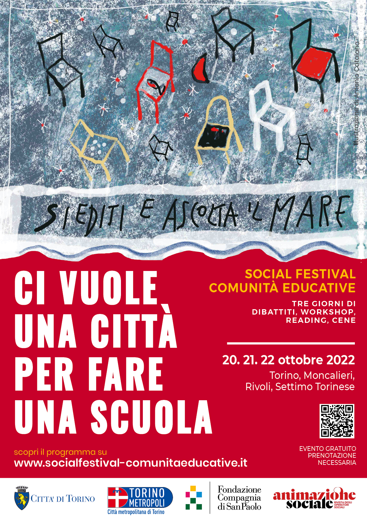 Social festival -ci vuole una città per fare una scuola