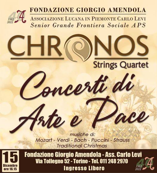 Concerto di Arte e Pace e presentazione del catalogo della mostra "Impronta del Maestro"