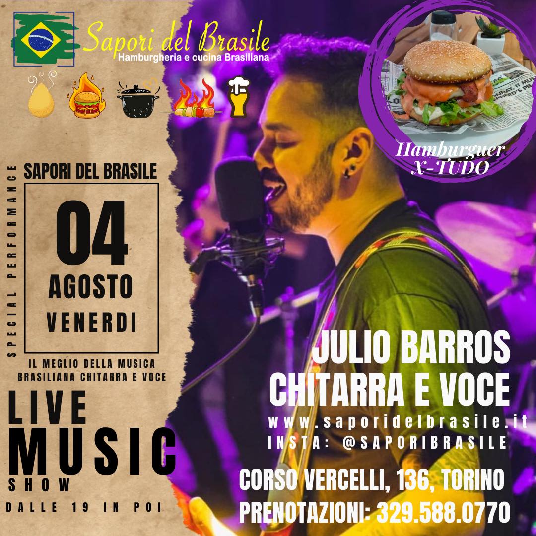 Concerto di Julio Barros musica brasiliana