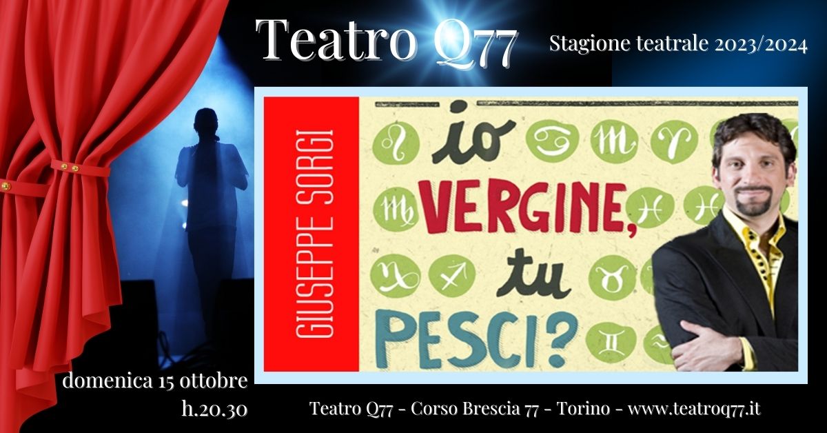 Teatro: Io Vergine Tu Pesci?