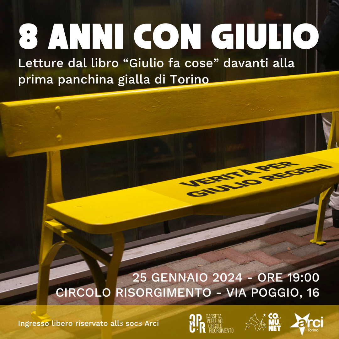 8 anni con Giulio Regeni