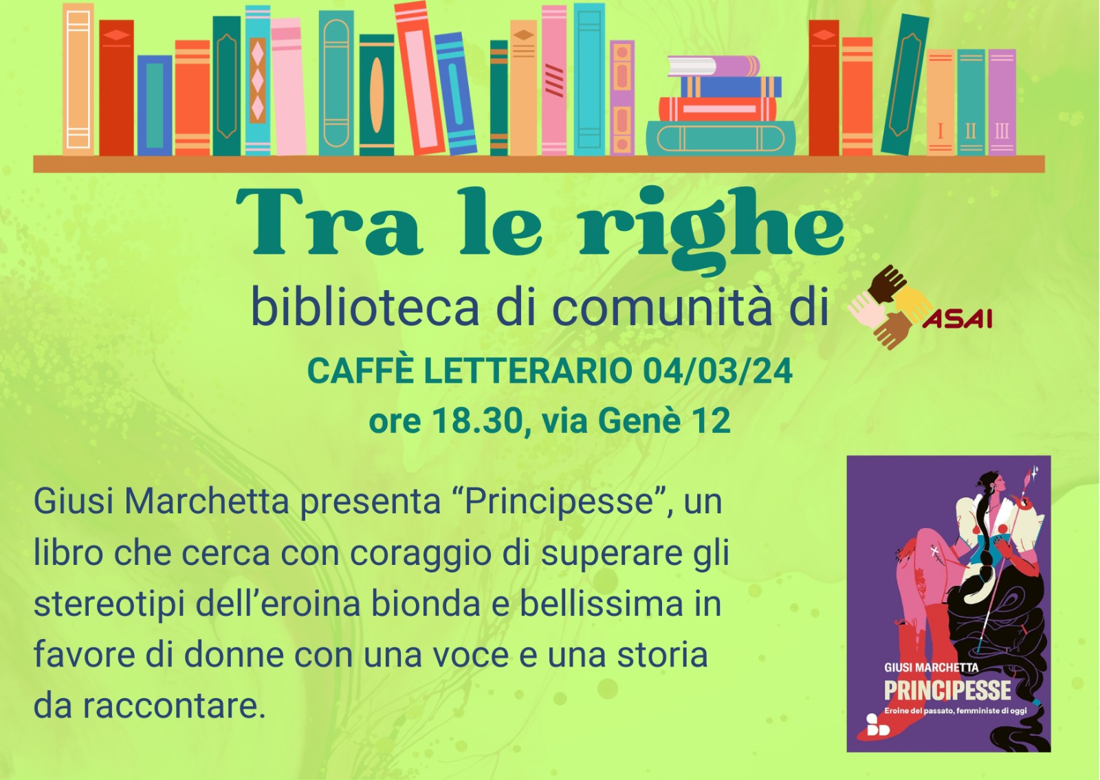 Caffè letterario #3: Principesse