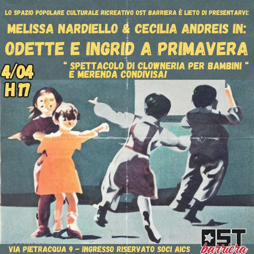 Spettacolo di clowneria: Odette e Ingrid a Primavera