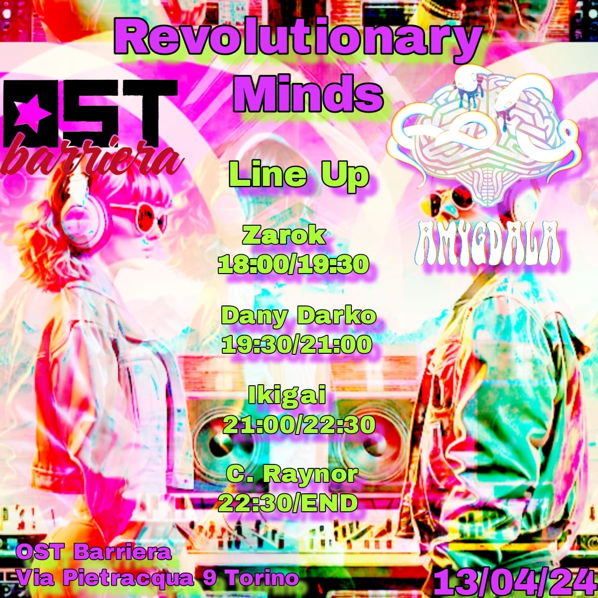 Dj set e musica: Revolutionary Minds