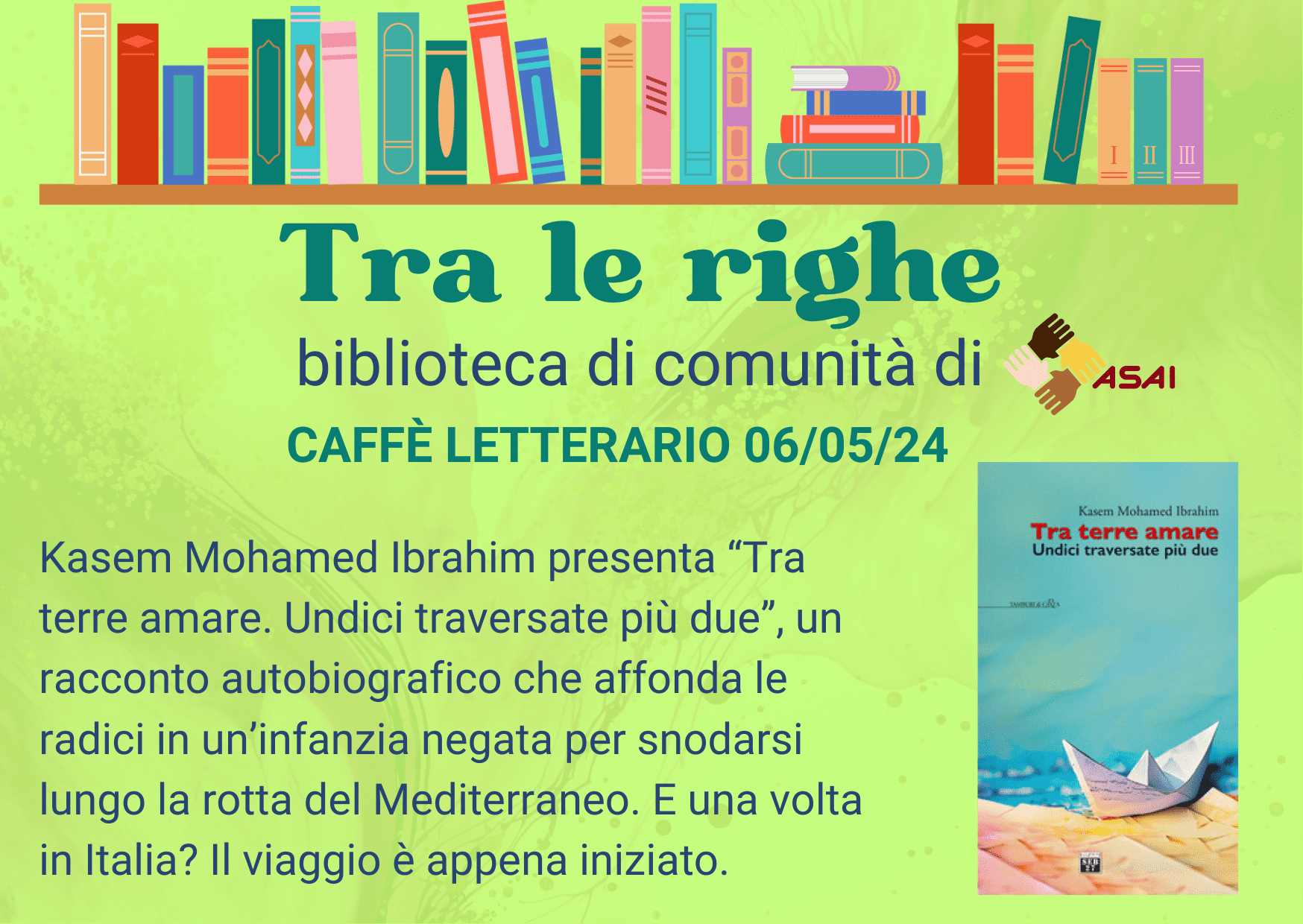 Caffè letterario #5: Tra terre amare