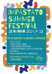 Impastato Summer Festival - Locandina