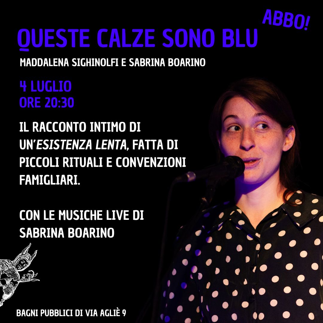 Spettacolo "Queste calze sono blu" - Rassegna ABBO! di Maddalena Sighinolfi e Sabrina Boarino