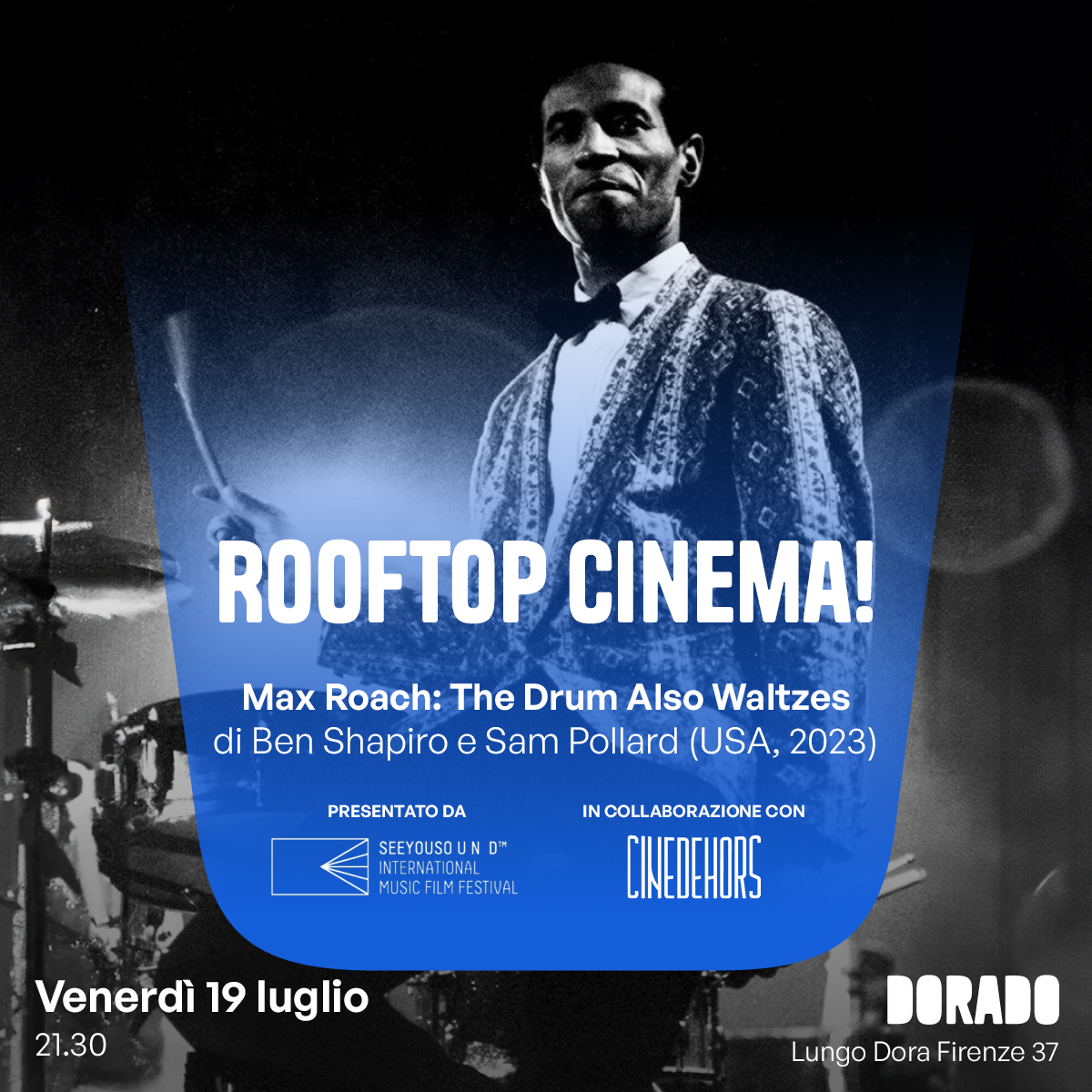 Film documentario: Max Roach: The Drum Also Waltzes