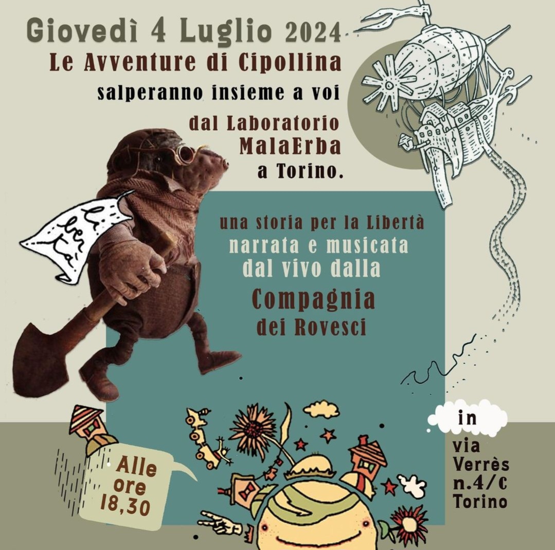 Le avventure di Cipollina - una festa per tuttx soprattutto i più piccinx