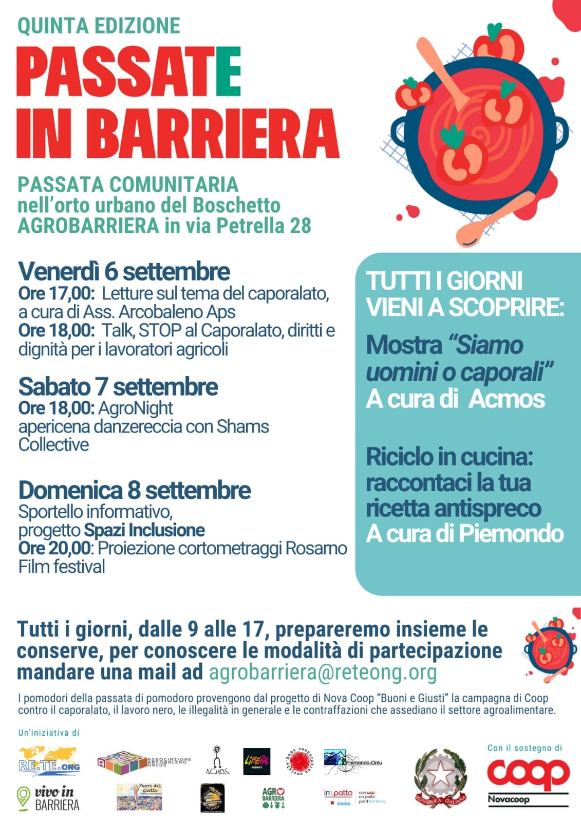 Passate in Barriera - locandina