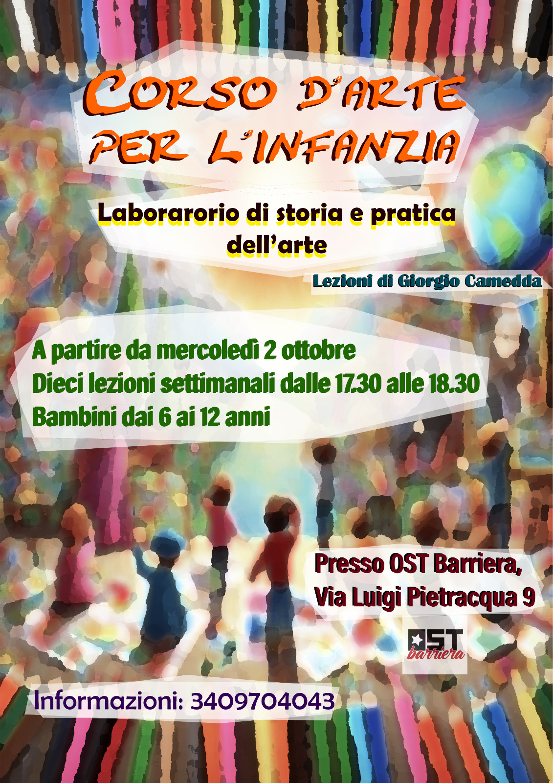 Corso d’arte per l’infanzia