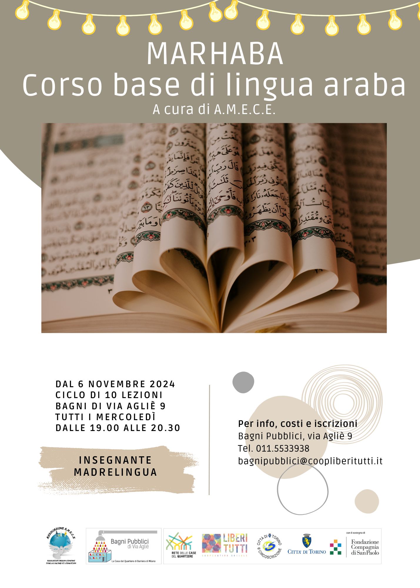 MARHABA: corso base di lingua araba