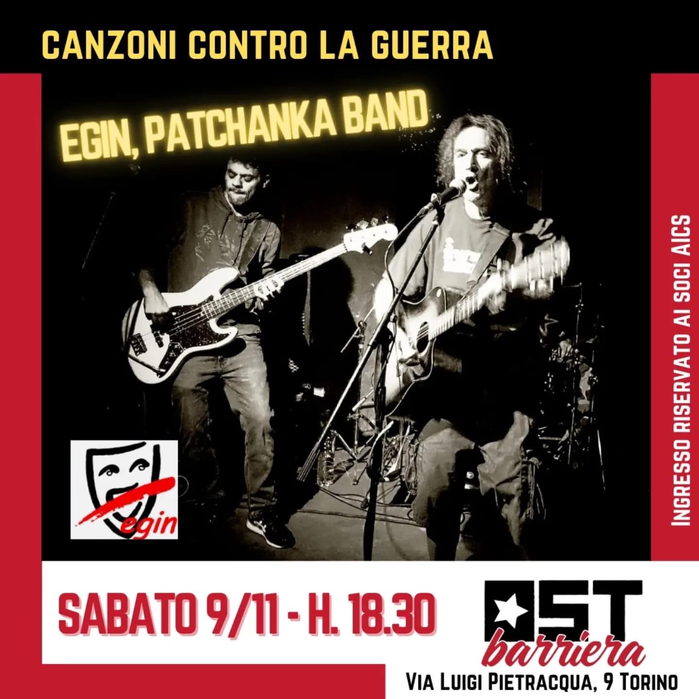 Concerto dal vivo EGIN - PATCHANKA BAND