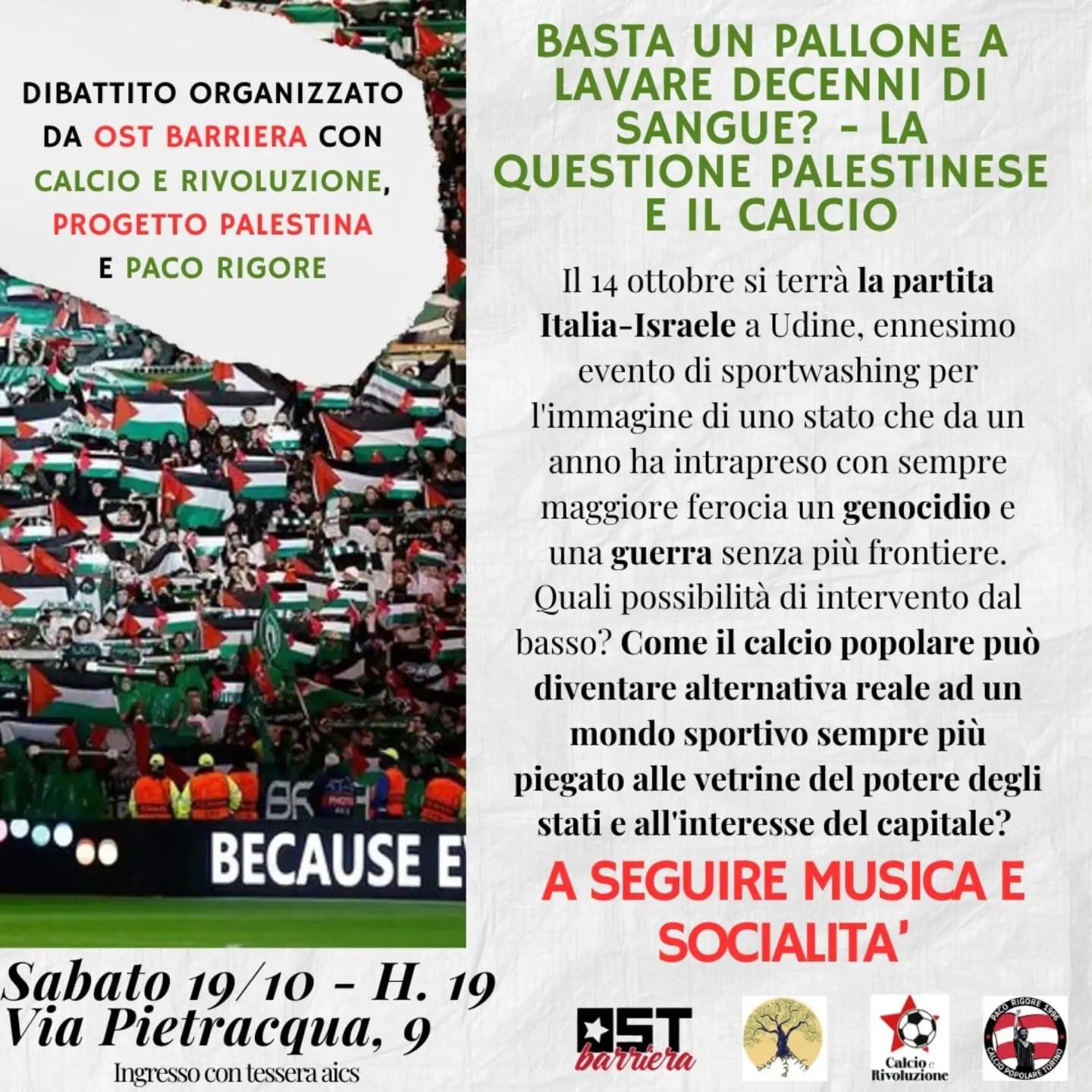 Basta un pallone a lavare decenni di sangue? La questione palestinese e il calcio