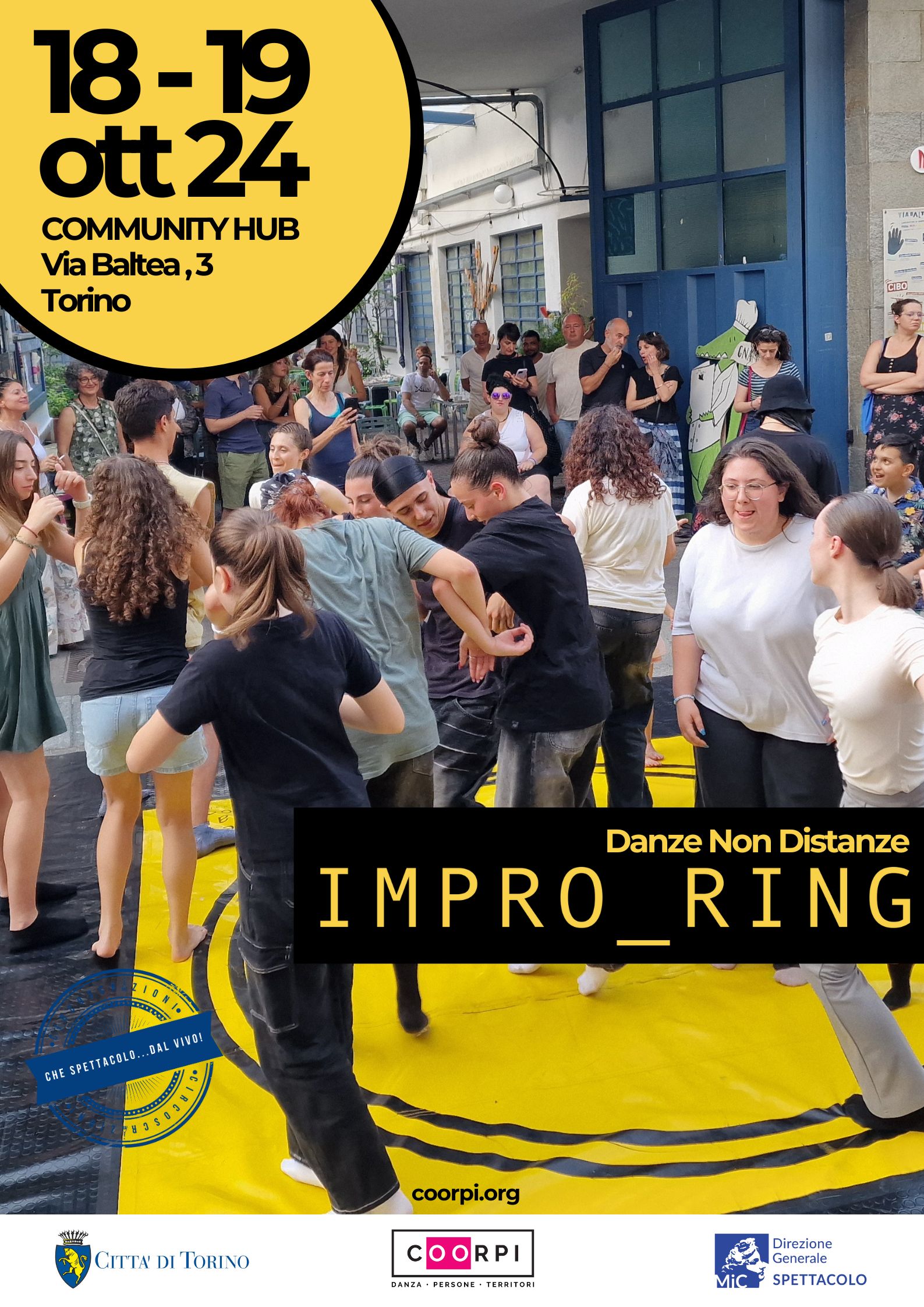 IMPRO_RING – danze non distanze | 2° Tappa