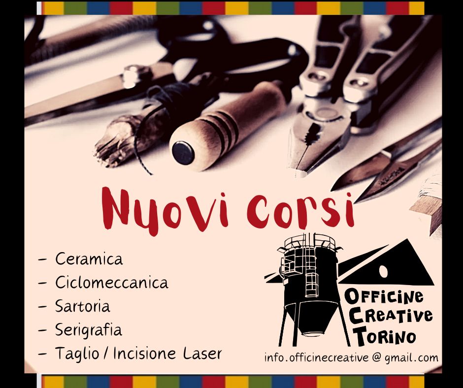 Nuovi corsi Officine Creative Torino