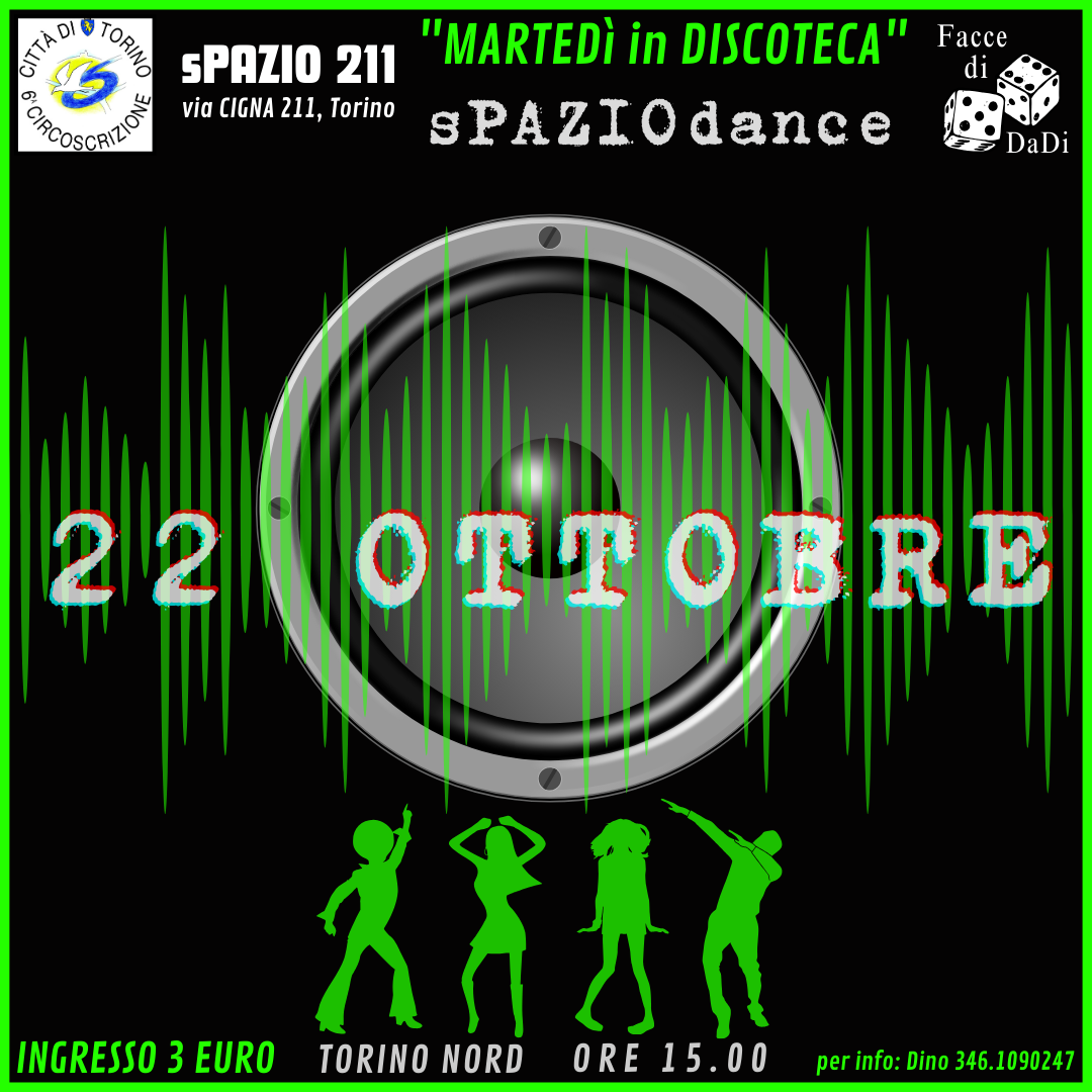 Martedì in discoteca - sPAZIOdance