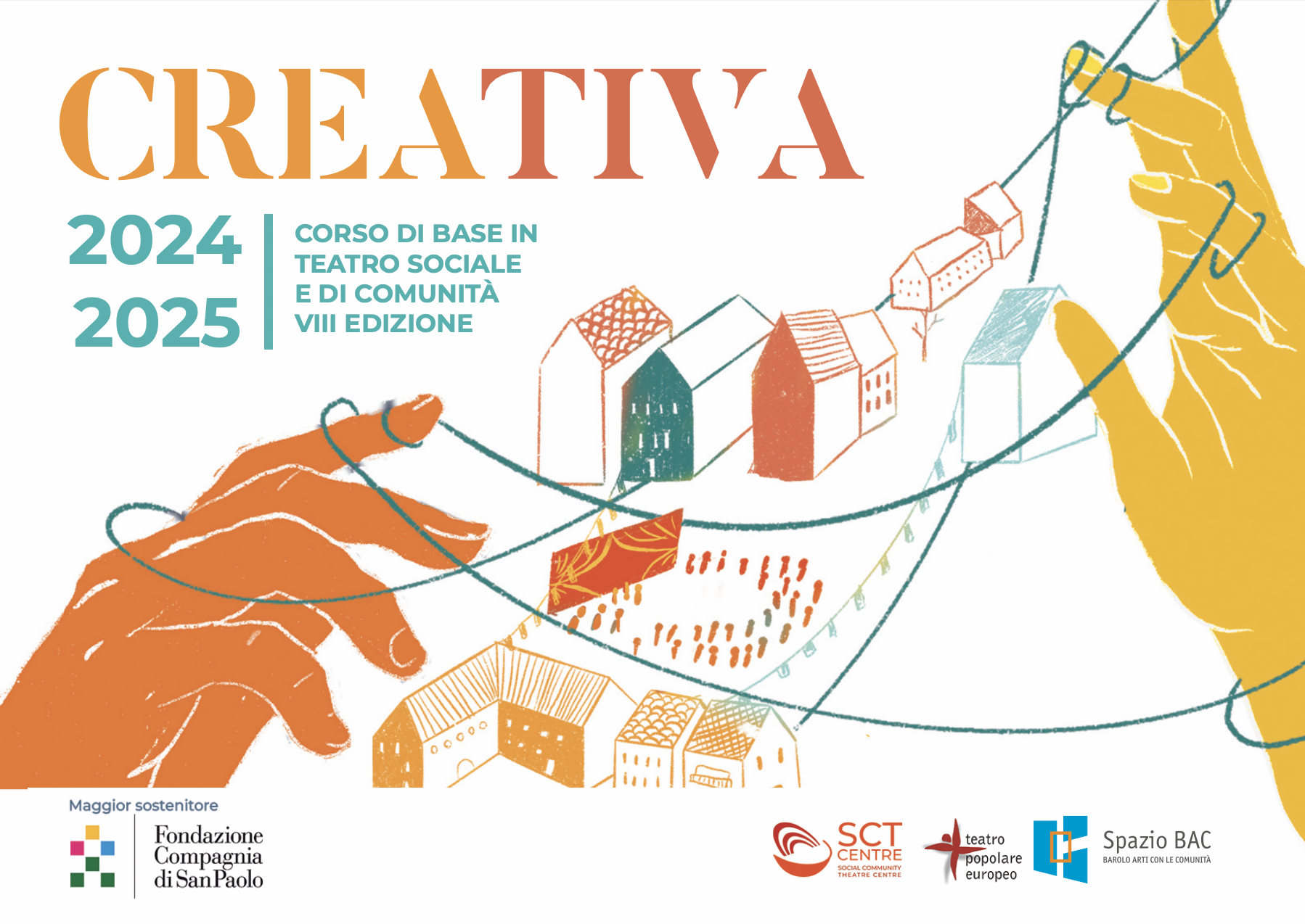 CREATIVA 24-25 - Corso di Base in Teatro Sociale e di Comunità di SCT Centre