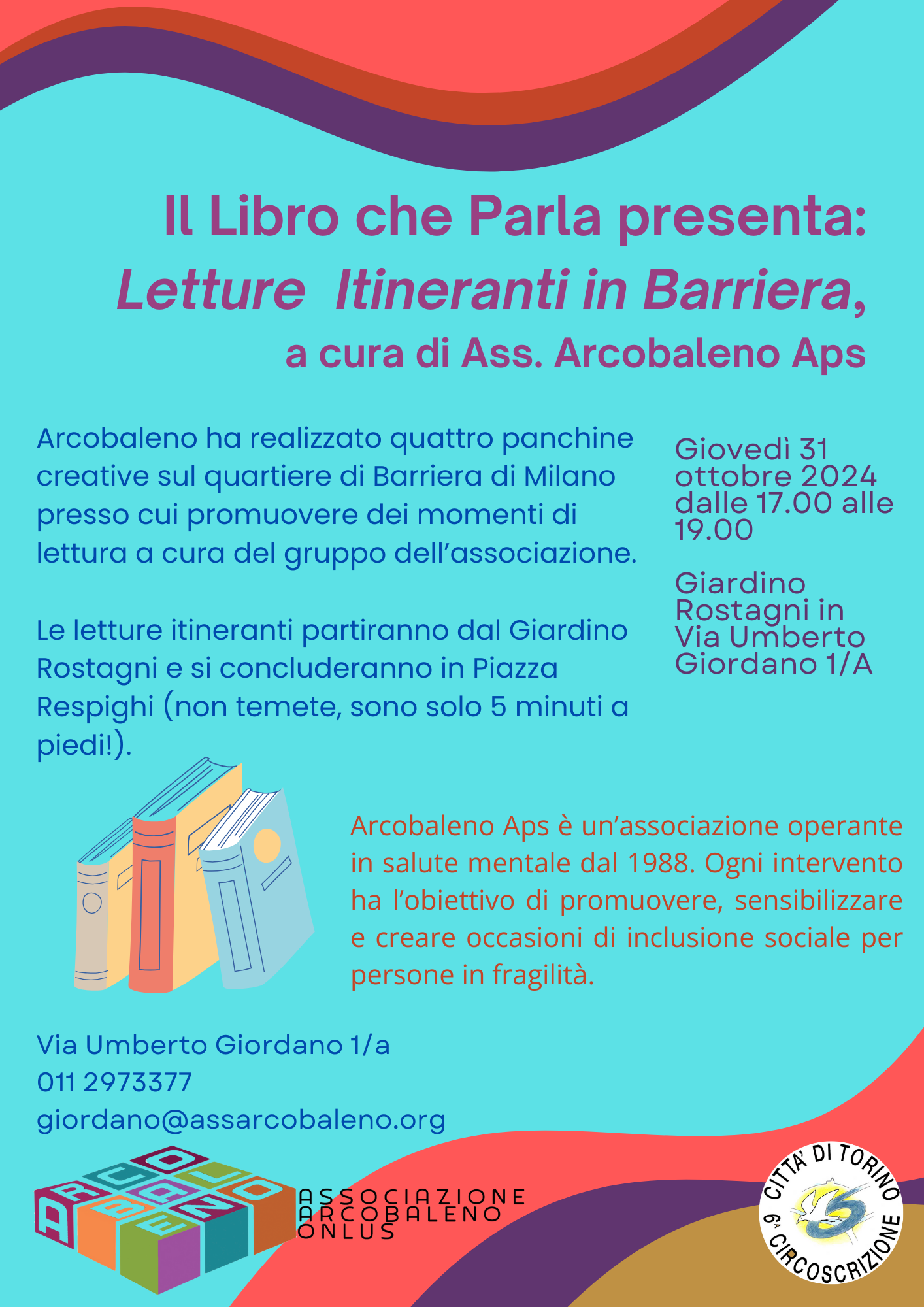 Il Libro che Parla: letture itineranti in Barriera di Milano