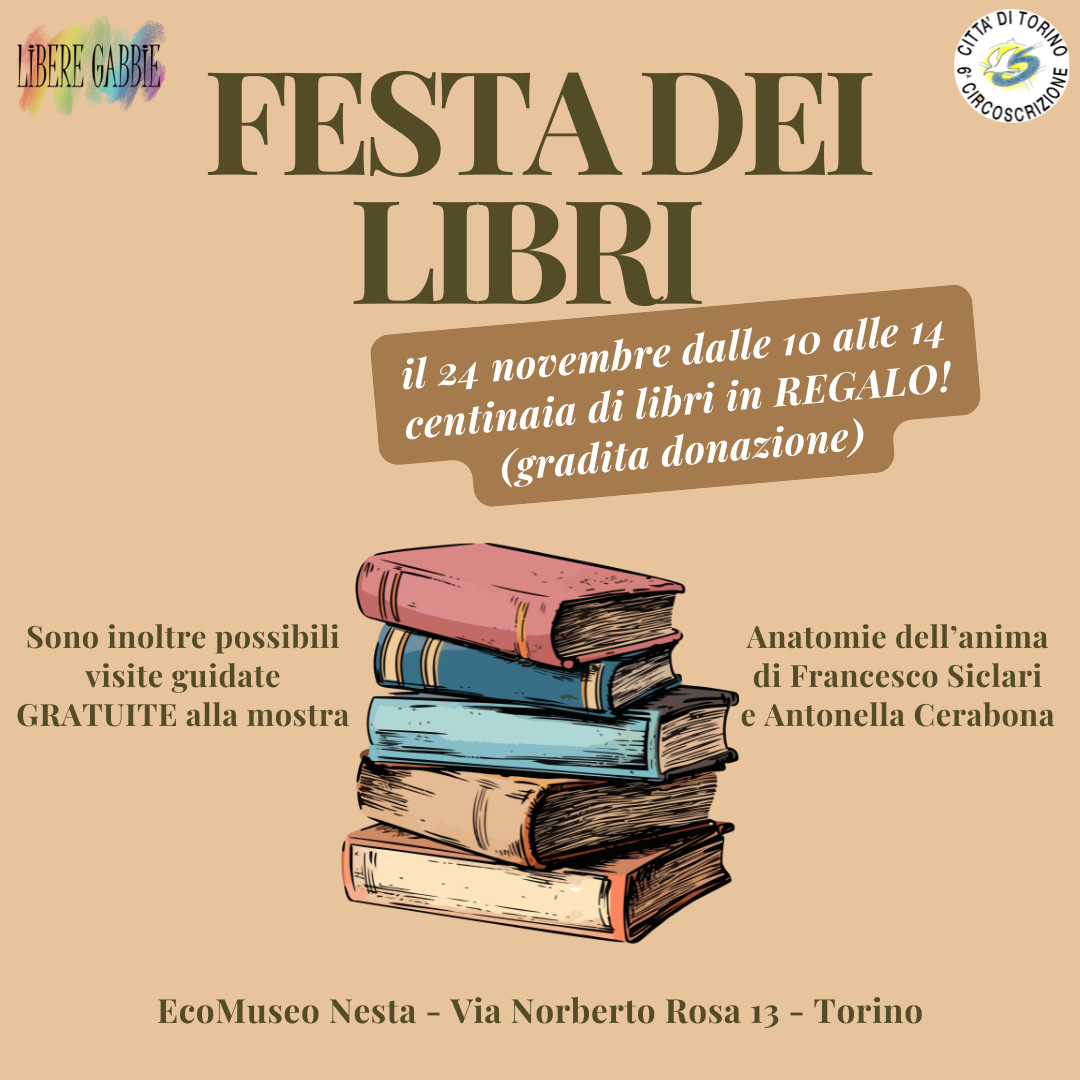 Festa dei libri all'Ecomuseo Nesta