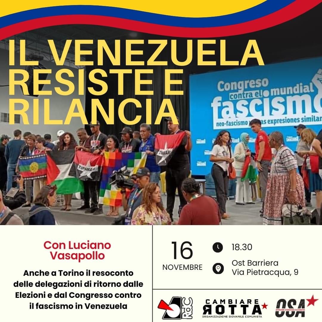 Il venezuela resiste e rilancia: resoconto delle delegazioni