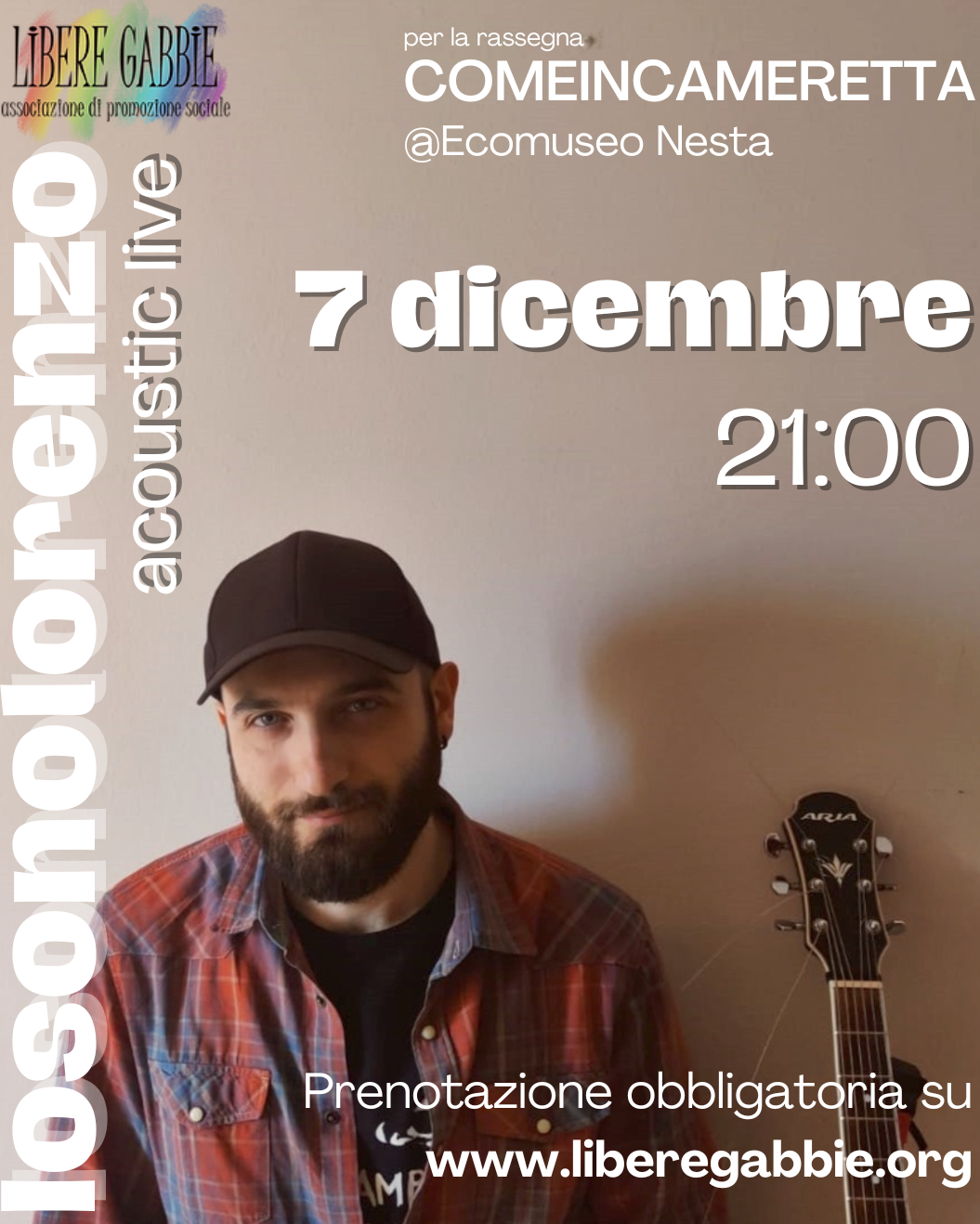 Cocnerto acustico: IOSONOLORENZO