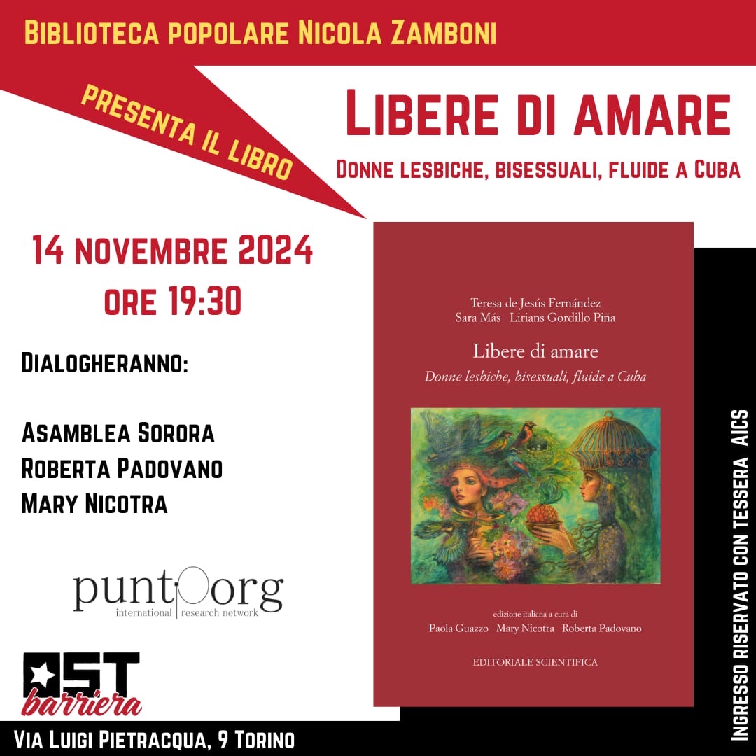 Presentazione libro: LIBERI DI AMARE