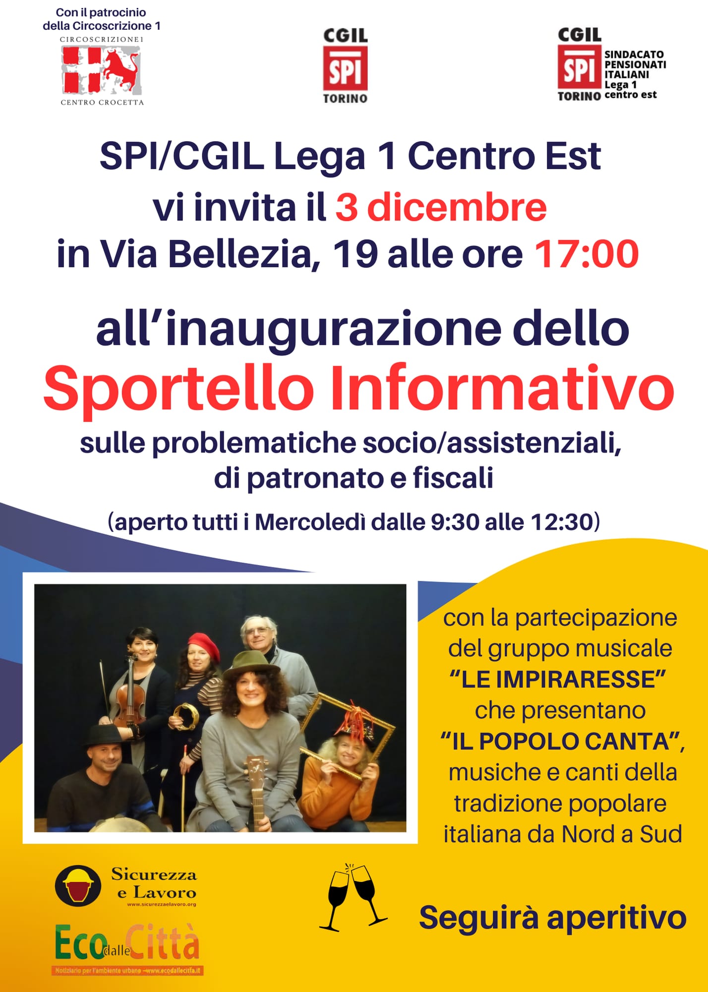 Concerto di musica popolare de Le Impiraresse