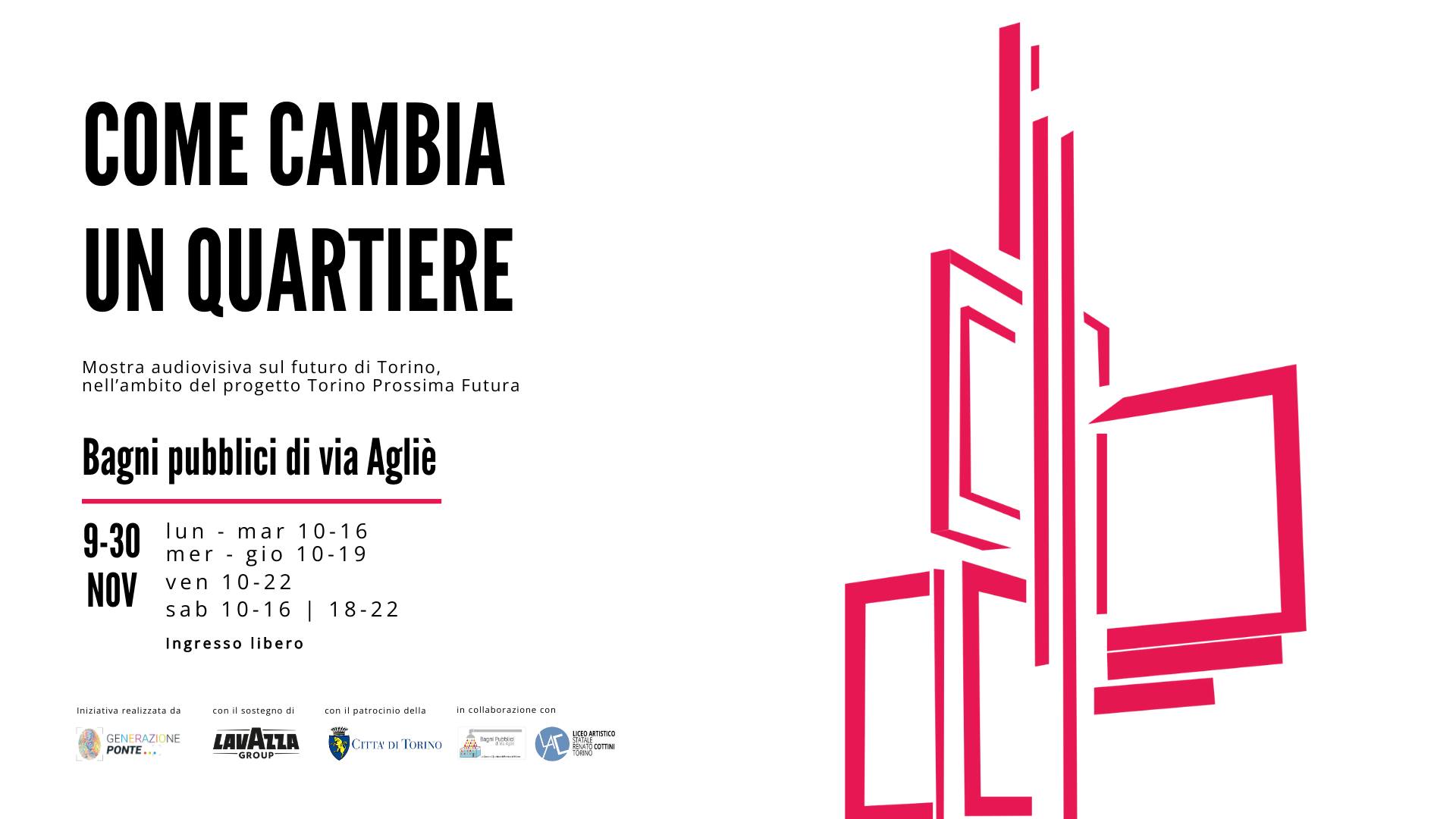 Inaugurazione della mostra "Come cambia un quartiere"